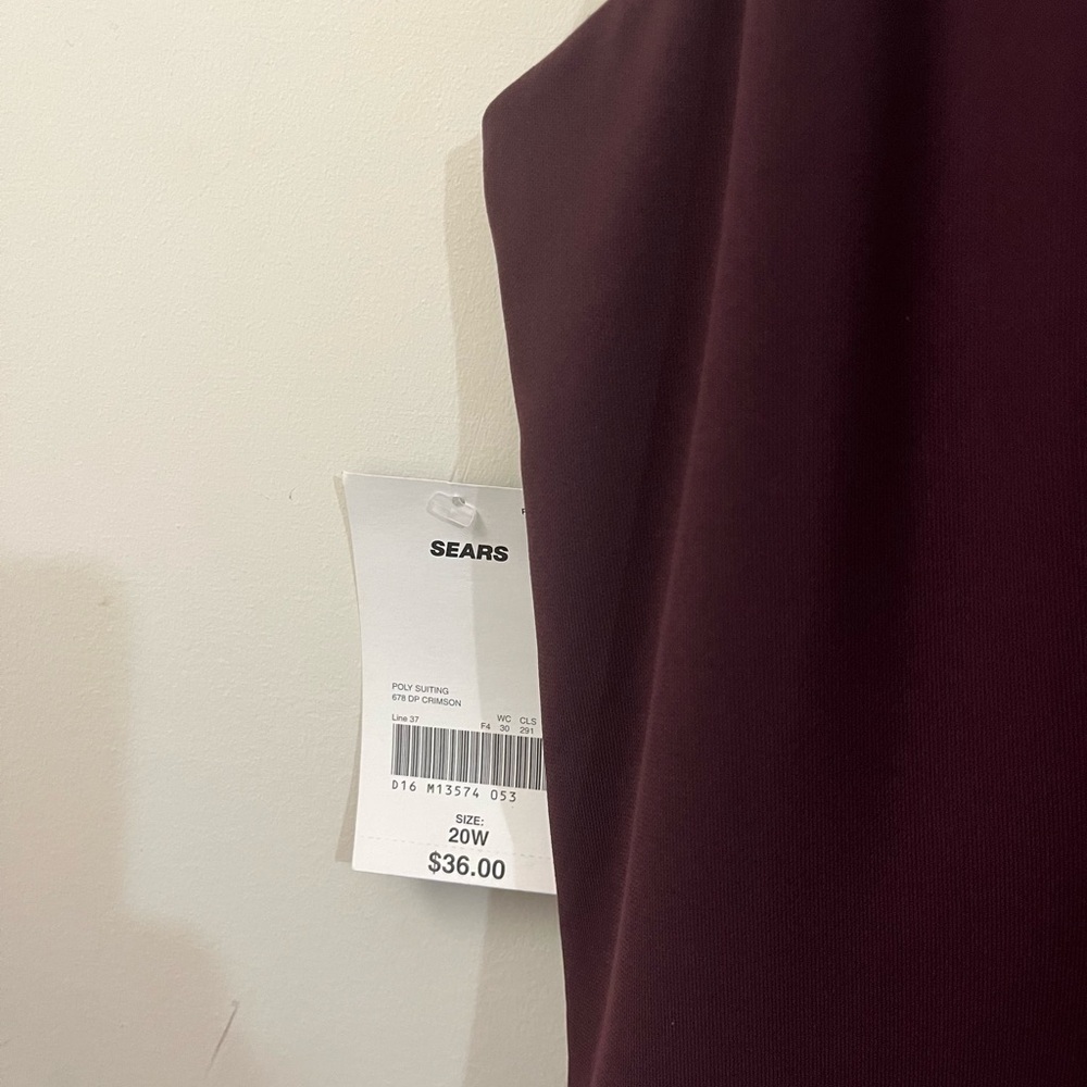 Laura Scott sleeveless dress size 20 W shell and lining 100 percent polyester. - Picture 8 of 13